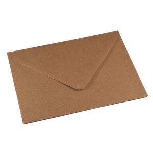 Vokai C7 – perdirbto popieriaus rantyti (Brown craft Ribbed)