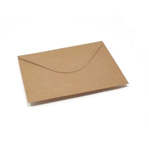 Vokai C5 – perdirbto popieriaus rantyti (Brown craft Ribbed)