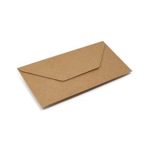 Vokai DL – perdirbto popieriaus rantyti (Brown craft Ribed)